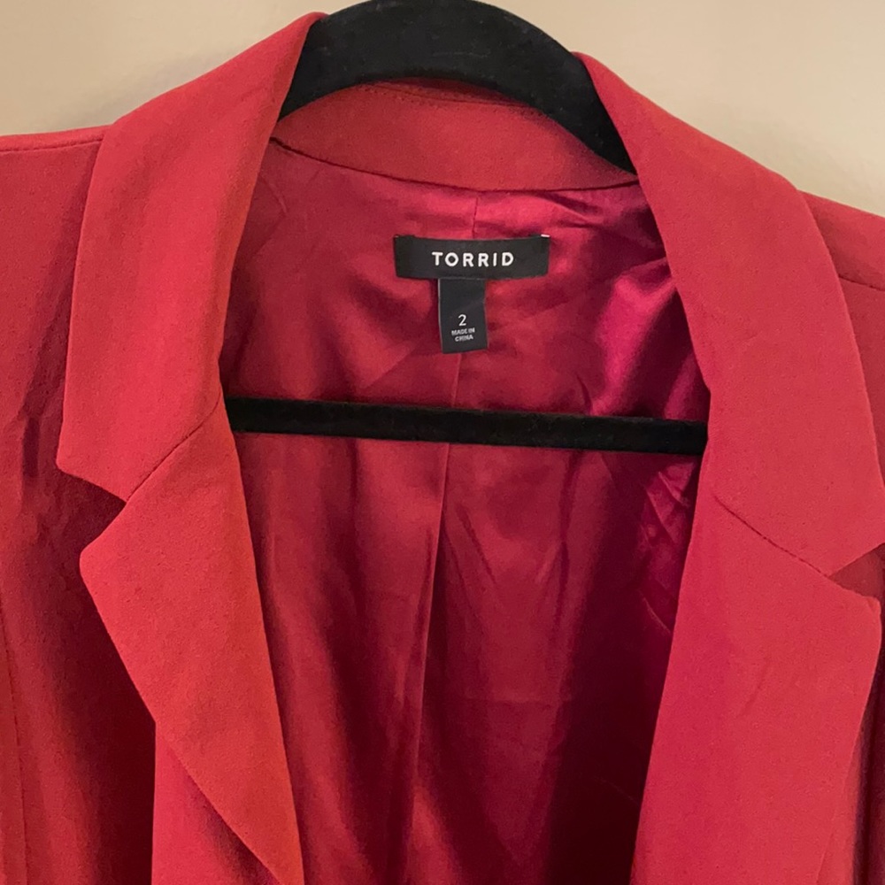 Long Torrid Blazer